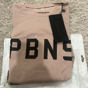 Alphalete oversized long sleeve crop